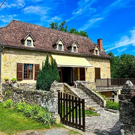 Superbe A La Campagne Avec Grand Jardin Et Prive Feriehus Balaguier-d'Olt
